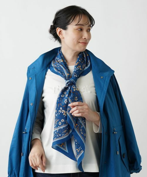 Leilian PLUS HOUSE / レリアンプラスハウス バンダナ・スカーフ | デザインスカーフ | 詳細1