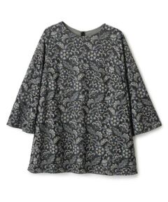 Leilian PLUS HOUSE / レリアンプラスハウス シャツ・ブラウス | レースチュニックブラウス