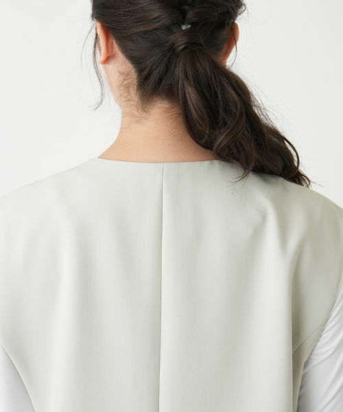 Leilian PLUS HOUSE / レリアンプラスハウス テーラードジャケット | Vネックベスト【Leilian WHITE LABEL】【BOURGE】 | 詳細11