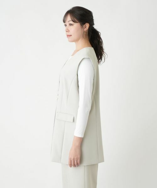 Leilian PLUS HOUSE / レリアンプラスハウス テーラードジャケット | Vネックベスト【Leilian WHITE LABEL】【BOURGE】 | 詳細8