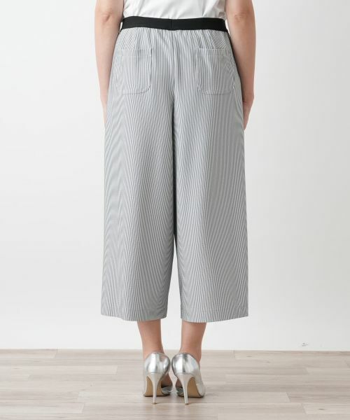Leilian PLUS HOUSE / レリアンプラスハウス その他パンツ | 【店舗人気】ストライプガウチョパンツ | 詳細6