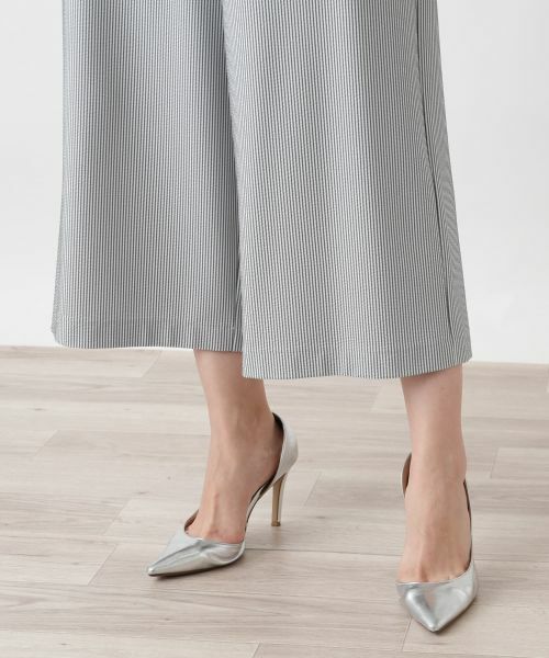 Leilian PLUS HOUSE / レリアンプラスハウス その他パンツ | 【店舗人気】ストライプガウチョパンツ | 詳細9