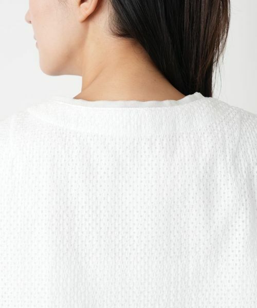 美品 Leilian レリアンプラスハウス 15+ 総レースノーカラージャケット レースノーカラージップジャケット | Leilian (Women)/レリアン