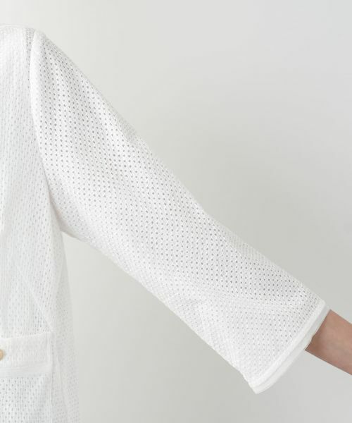 Leilian PLUS HOUSE / レリアンプラスハウス テーラードジャケット | ノーカラージャケット | 詳細12