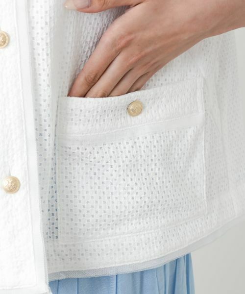 Leilian PLUS HOUSE / レリアンプラスハウス テーラードジャケット | ノーカラージャケット | 詳細15
