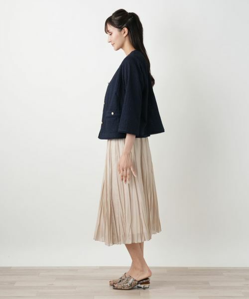 Leilian PLUS HOUSE / レリアンプラスハウス テーラードジャケット | ノーカラージャケット | 詳細2