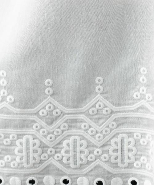 Leilian PLUS HOUSE / レリアンプラスハウス シャツ・ブラウス | カットワーク刺繍ブラウス【Leilian WHITE LABEL】 | 詳細14