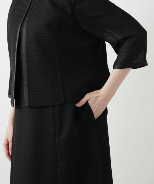 Leilian PLUS HOUSE / レリアンプラスハウス ドレス | セットアップ風ワンピース【ブラックフォーマル】 | 詳細12