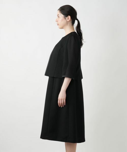 Leilian PLUS HOUSE / レリアンプラスハウス ドレス | セットアップ風ワンピース【ブラックフォーマル】 | 詳細5
