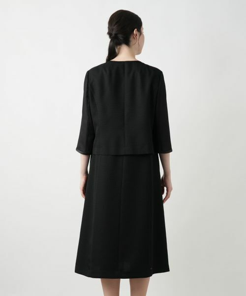 Leilian PLUS HOUSE / レリアンプラスハウス ドレス | セットアップ風ワンピース【ブラックフォーマル】 | 詳細6