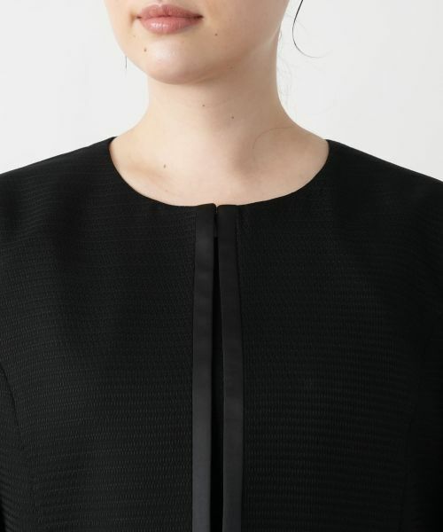 Leilian PLUS HOUSE / レリアンプラスハウス ドレス | セットアップ風ワンピース【ブラックフォーマル】 | 詳細7