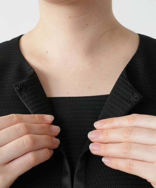 Leilian PLUS HOUSE / レリアンプラスハウス ドレス | セットアップ風ワンピース【ブラックフォーマル】 | 詳細9