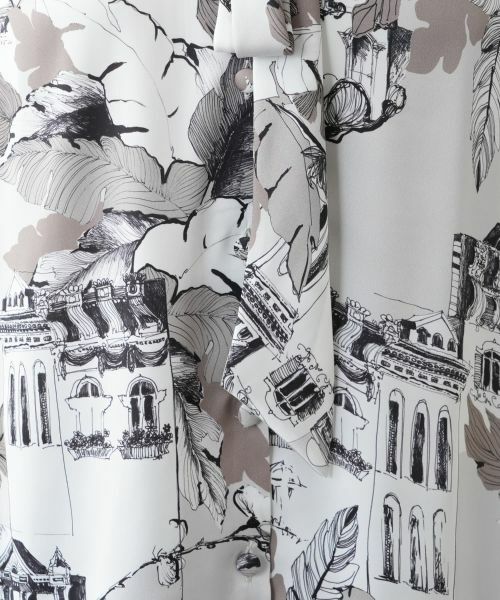 Leilian PLUS HOUSE / レリアンプラスハウス シャツ・ブラウス | 【店舗人気】プリントボウタイ風ブラウス【ROCHAS Premiere】 | 詳細11