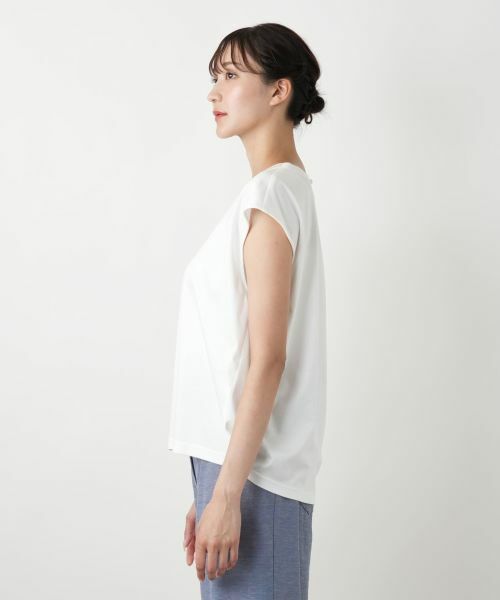 Leilian PLUS HOUSE / レリアンプラスハウス カットソー | 【店舗人気】ネックライン刺繍プルオーバー | 詳細11