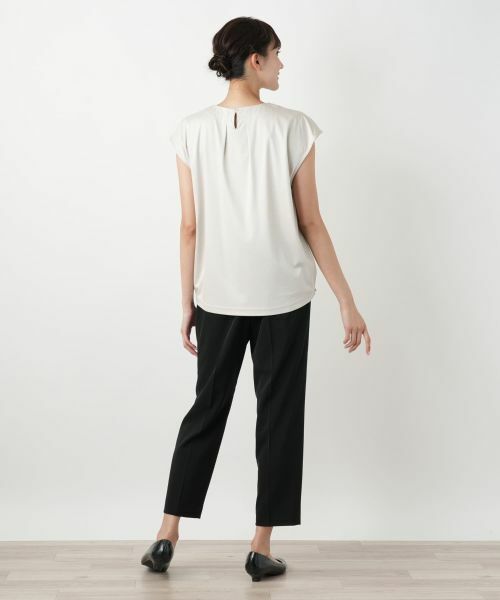 Leilian PLUS HOUSE / レリアンプラスハウス カットソー | 【店舗人気】ネックライン刺繍プルオーバー | 詳細6