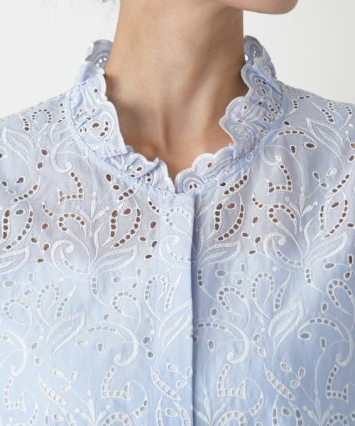 Leilian PLUS HOUSE / レリアンプラスハウス シャツ・ブラウス | 【店舗人気】カットワークレースブラウス | 詳細10
