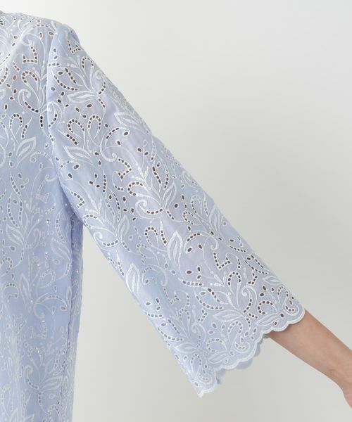 Leilian PLUS HOUSE / レリアンプラスハウス シャツ・ブラウス | 【店舗人気】カットワークレースブラウス | 詳細12