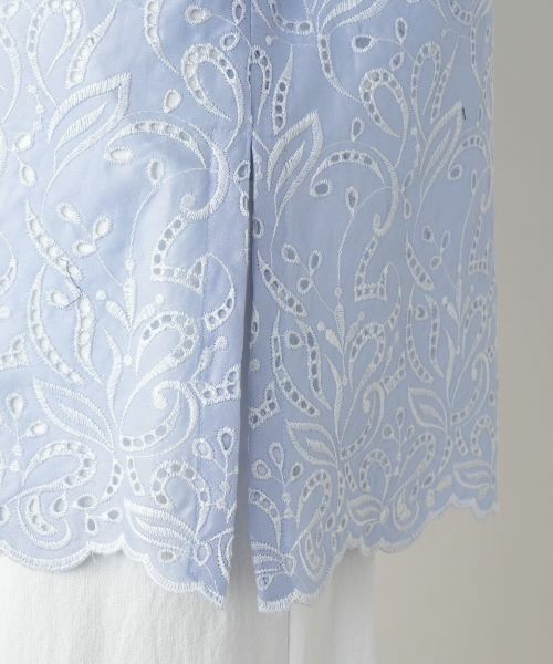 Leilian PLUS HOUSE / レリアンプラスハウス シャツ・ブラウス | 【店舗人気】カットワークレースブラウス | 詳細13
