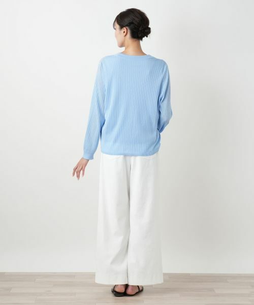 Leilian PLUS HOUSE / レリアンプラスハウス カーディガン・ボレロ | Vネックカーディガン | 詳細6