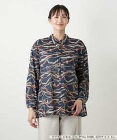美品✨レリアン　総柄　街並み　ブラウス 美品✨レリアン 総柄 街並み ブラウス - メルカリ