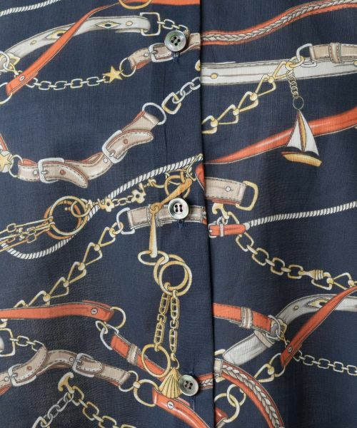 Leilian PLUS HOUSE / レリアンプラスハウス シャツ・ブラウス | チェーンベルトプリントブラウス | 詳細13