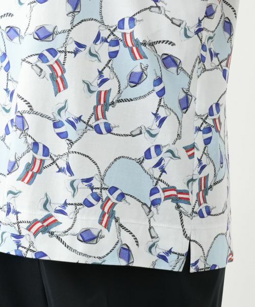 Leilian PLUS HOUSE / レリアンプラスハウス Tシャツ | プリントカットソー | 詳細11