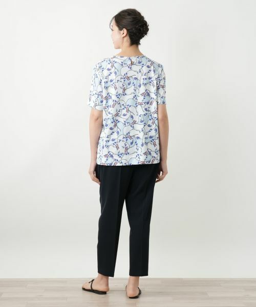 Leilian PLUS HOUSE / レリアンプラスハウス Tシャツ | プリントカットソー | 詳細3