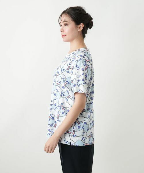 Leilian PLUS HOUSE / レリアンプラスハウス Tシャツ | プリントカットソー | 詳細5