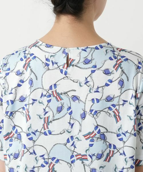 Leilian PLUS HOUSE / レリアンプラスハウス Tシャツ | プリントカットソー | 詳細8