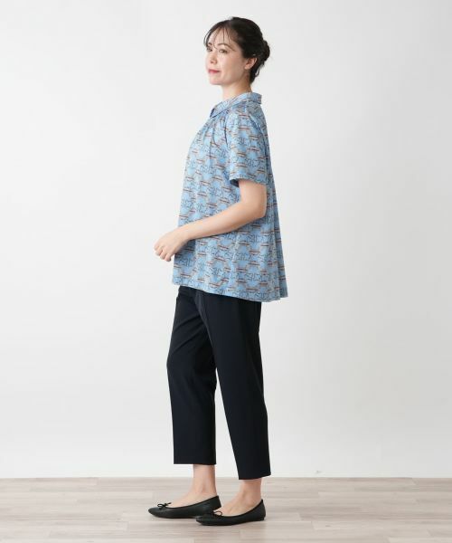 Leilian PLUS HOUSE / レリアンプラスハウス ポロシャツ | プリントシャツ | 詳細2