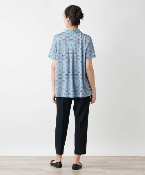 Leilian PLUS HOUSE / レリアンプラスハウス ポロシャツ | プリントシャツ | 詳細3