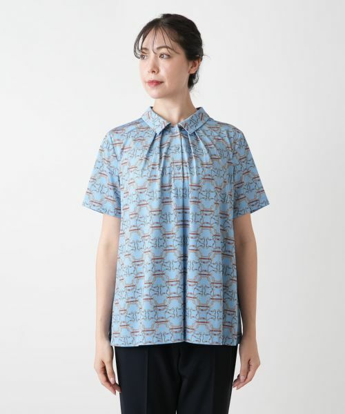 Leilian PLUS HOUSE / レリアンプラスハウス ポロシャツ | プリントシャツ | 詳細4