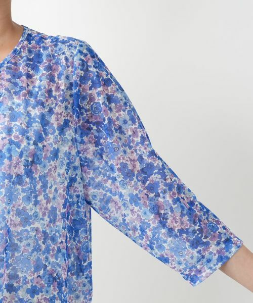 Leilian PLUS HOUSE / レリアンプラスハウス カットソー | 【店舗人気】フラワープリントカットソー【ERICA】 | 詳細12