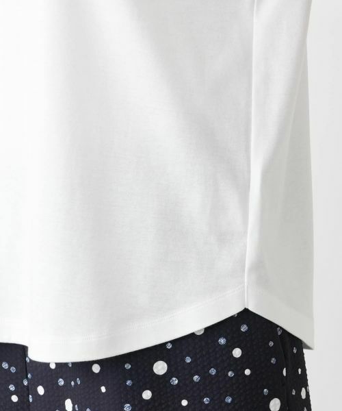 Leilian PLUS HOUSE / レリアンプラスハウス カットソー | ブローチ付きクルーネックカットソー | 詳細19