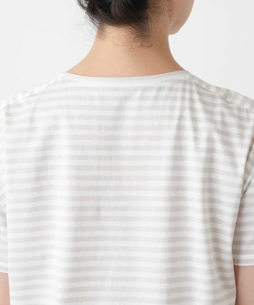 Leilian PLUS HOUSE / レリアンプラスハウス カットソー | ボーダーカットソー | 詳細13