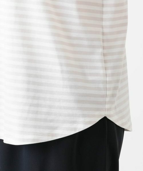 Leilian PLUS HOUSE / レリアンプラスハウス カットソー | ボーダーカットソー | 詳細15