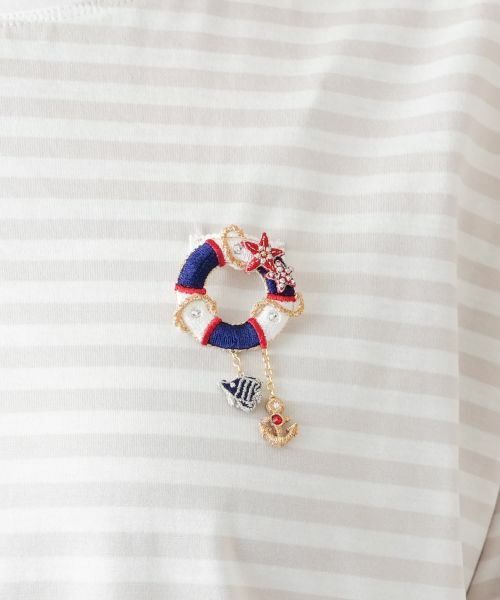 Leilian PLUS HOUSE / レリアンプラスハウス カットソー | ボーダーカットソー | 詳細16