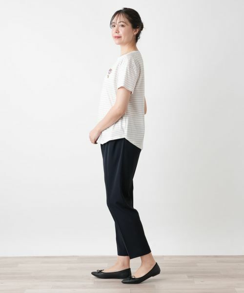 Leilian PLUS HOUSE / レリアンプラスハウス カットソー | ボーダーカットソー | 詳細6