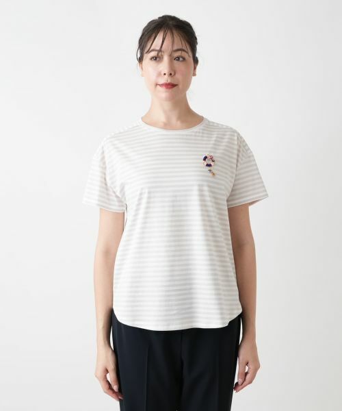 Leilian PLUS HOUSE / レリアンプラスハウス カットソー | ボーダーカットソー | 詳細9