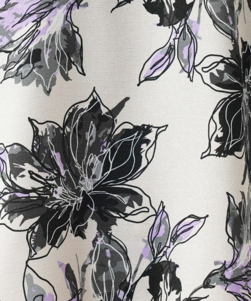 Leilian PLUS HOUSE / レリアンプラスハウス シャツ・ブラウス | 花柄クルーネックブラウス | 詳細12