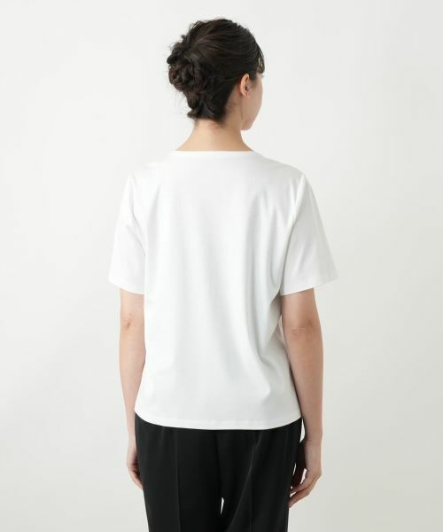 Leilian PLUS HOUSE / レリアンプラスハウス Tシャツ | 花柄クルーネックカットソー | 詳細6