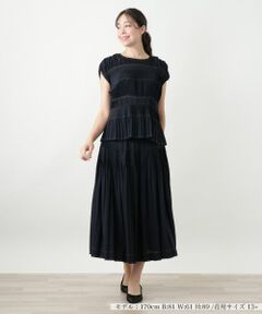 Leilian PLUS HOUSE / レリアンプラスハウス セットアップ | ブラウススカートスーツ