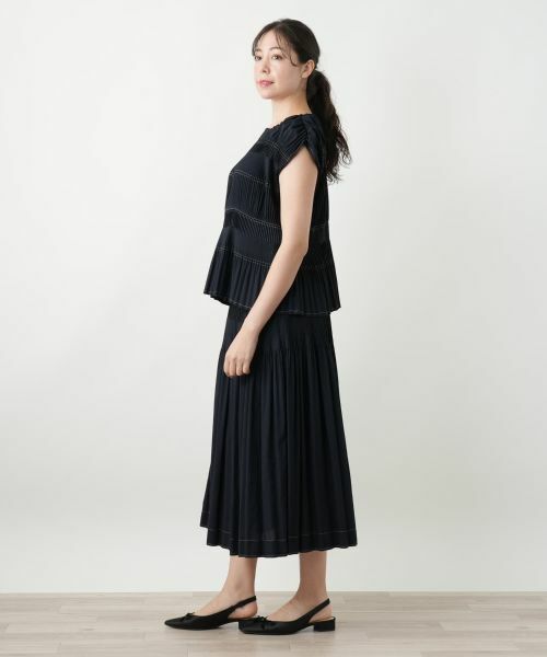 Leilian PLUS HOUSE / レリアンプラスハウス セットアップ | ブラウススカートスーツ | 詳細2