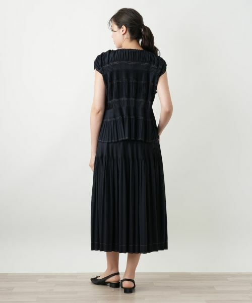 Leilian PLUS HOUSE / レリアンプラスハウス セットアップ | ブラウススカートスーツ | 詳細3