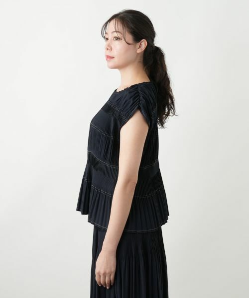 Leilian PLUS HOUSE / レリアンプラスハウス セットアップ | ブラウススカートスーツ | 詳細5