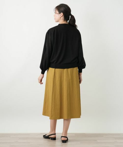 Leilian PLUS HOUSE / レリアンプラスハウス カーディガン・ボレロ | Vネックカーディガン | 詳細3