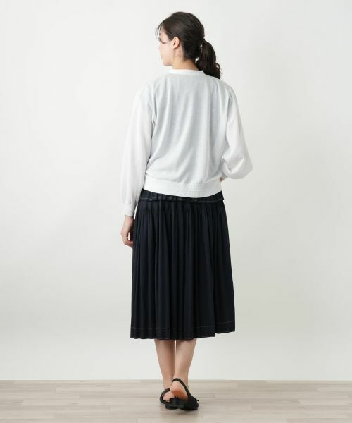 Leilian PLUS HOUSE / レリアンプラスハウス カーディガン・ボレロ | Vネックカーディガン | 詳細6