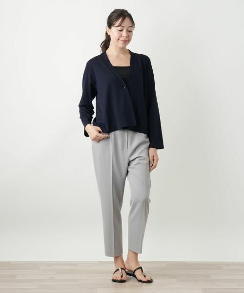 Leilian PLUS HOUSE / レリアンプラスハウス カーディガン・ボレロ | Vネックカーディガン | 詳細1