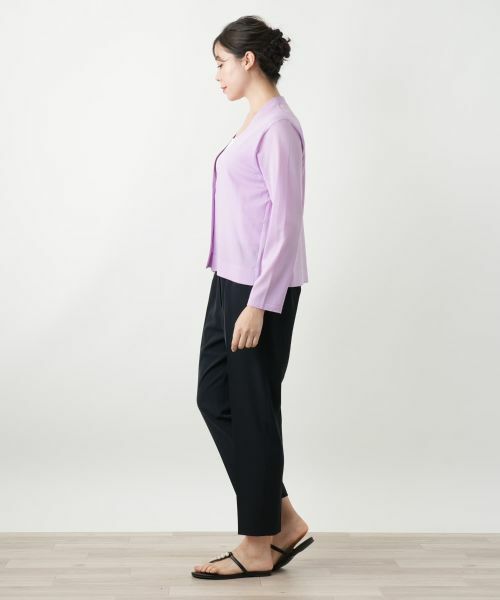 Leilian PLUS HOUSE / レリアンプラスハウス カーディガン・ボレロ | Vネックカーディガン | 詳細5