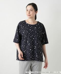 Leilian PLUS HOUSE / レリアンプラスハウス シャツ・ブラウス | ドットブラウス